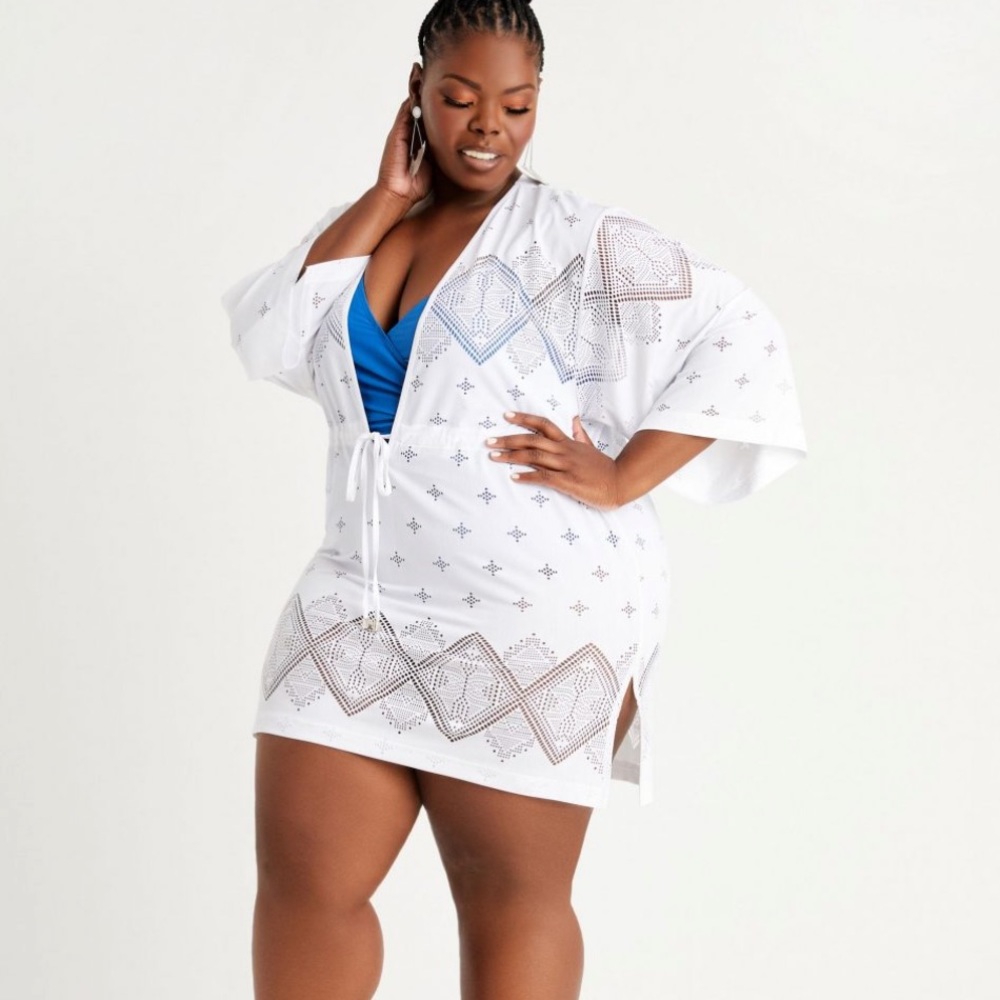 Swim Laser Cut Cover up